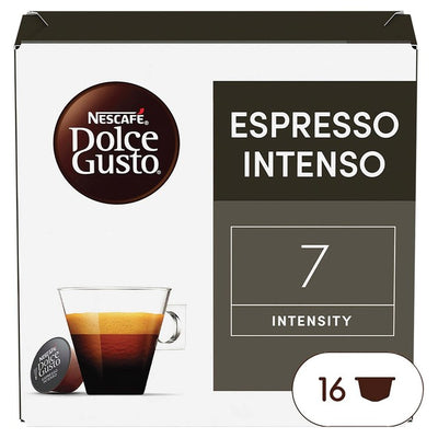 Dolce Gusto Espresso Intenso Coffee Pods 16 Pods