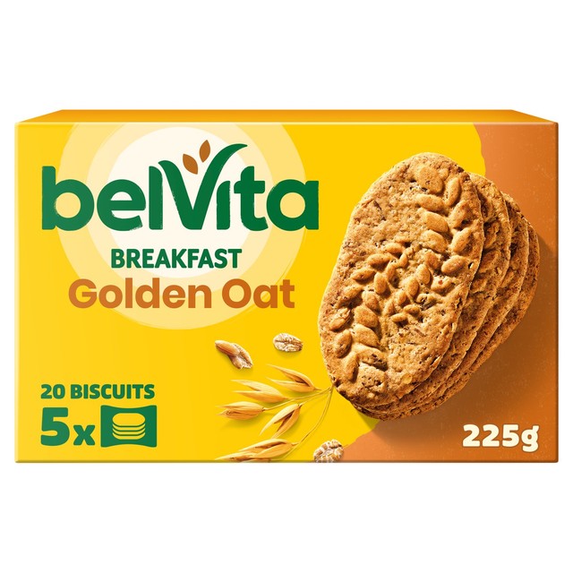 Belvita Golden Oats breakfast biscuits - British product