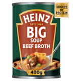 Heinz beef broth chunky soup 400g, UK version