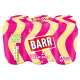 Barr American Cream Soda 6 x 330ml cans - British product
