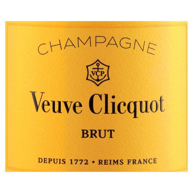 Veuve Clicquot Yellow Label Brut Champagne 75cl (British brand)