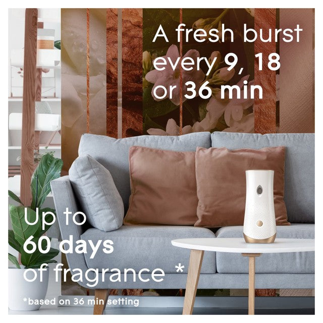 Glade Automatic Spray Air Freshener Refill Sandalwood & Jasmine 2 x 269ml, UK version