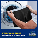 TENA Men Washable Incontinence Boxer Black Size Large (British brand)