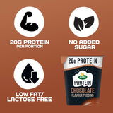 Arla Protein Chocolate Pudding 200g - British product