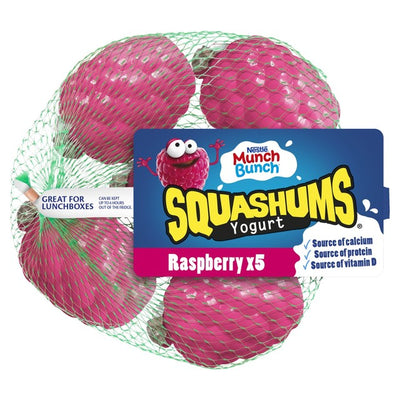 M&S Munch Bunch Bringebær Squashums Barneyoghurt 300g- Kjøp online hos McGrocer