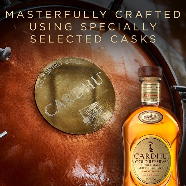 Cardhu Gold Reserve single malt Scotch whisky 70cl - British product