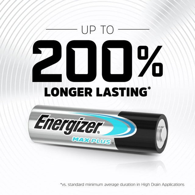 Energizer Max Plus AA battery pack 10 count - British product