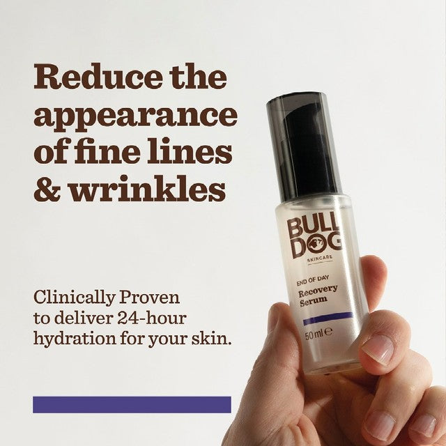 Bulldog Advanced End of Day face serum 50ml - British product