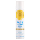 Bondi Sands SPF 50+ face sunscreen mist, imported from the UK