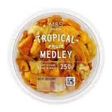 M&S Tropical Fruit Medley Dried Fruit Chunks 250g, imported from the UK