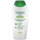 Simple gentle care shampoo for sensitive scalp 400ml (British brand)