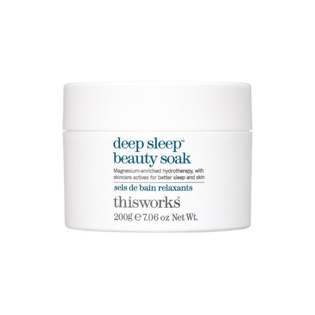 This Works Deep Sleep Beauty Soak bath salts, UK version