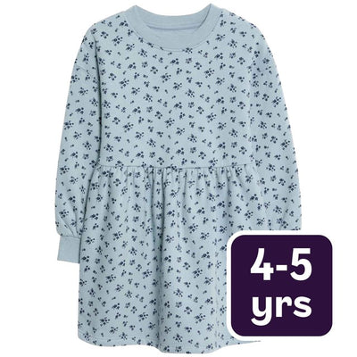 M&S Kleines Blumenkleid Marineblau Kinderkleid 4-5 Jahre