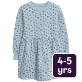 M&S Ditsy Floral Dress Navy 4-5 Years, imported from the UK