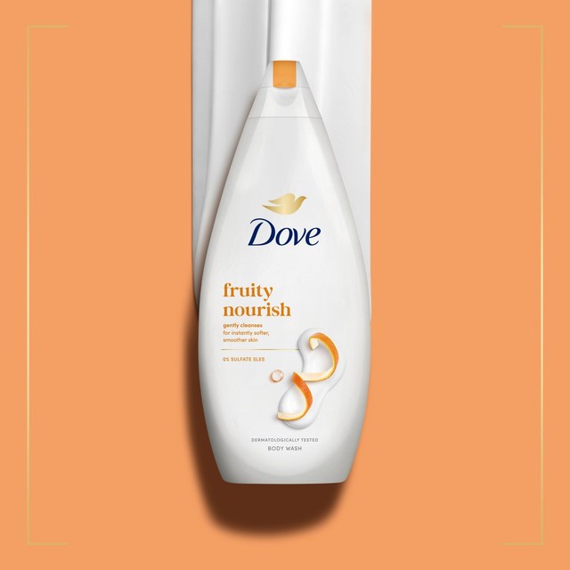 Dove Fruity Nourish body wash shower gel - British product