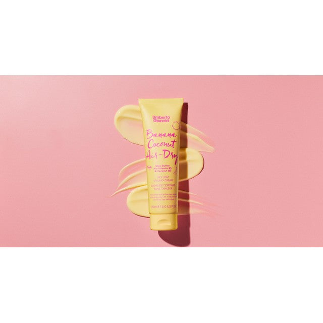 Umberto Giannini Banana Air Dry Hair Cream 150ml (British brand)