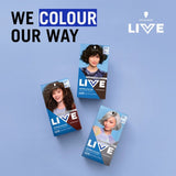 Schwarzkopf LIVE Intense Colour 880 Tempting Chocolate hair dye (British brand)