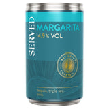 Served Margarita canned cocktail 125ml (British brand)