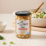 Mr Organic chickpeas 350g, imported from the UK