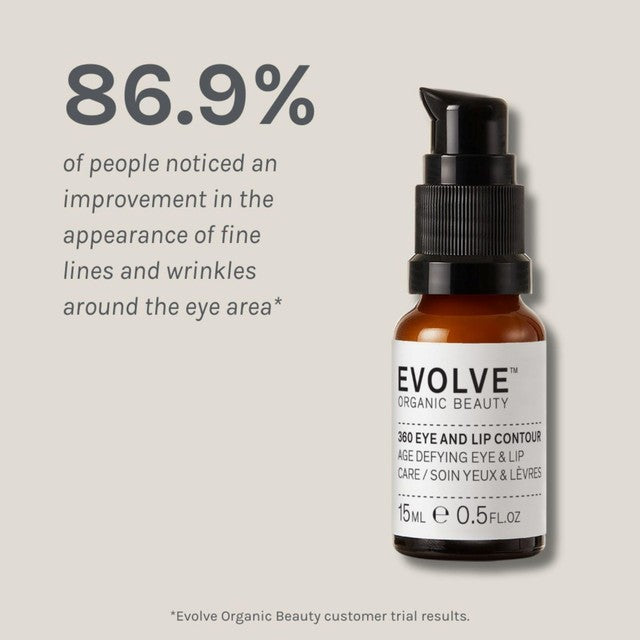 Evolve Beauty 360 Eye & Lip Contour Cream 15ml - British product
