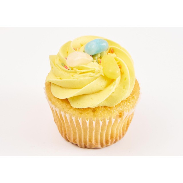 Lola's Cupcakes rainbow box of 4 cupcakes (British brand)