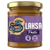 Blue Dragon laksa paste with lemongrass, imported from the UK