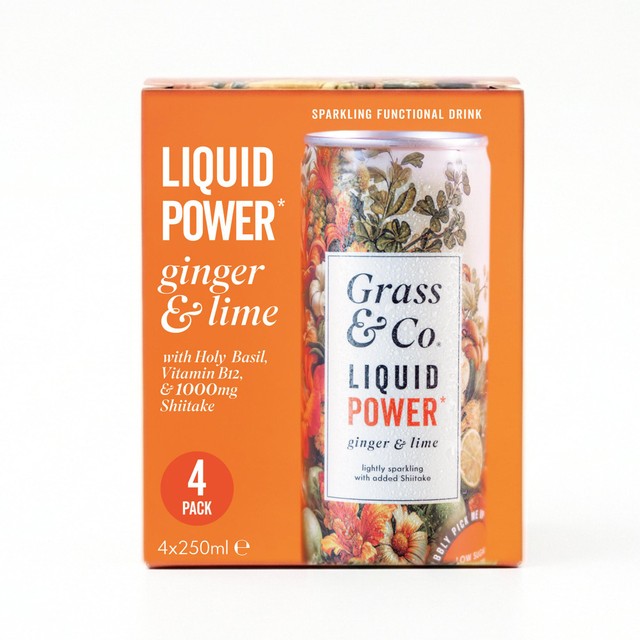 Grass & Co Liquid POWER nootropic drink, imported from the UK