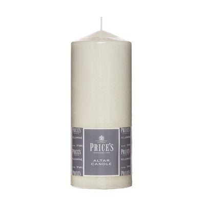 M&S Price's Altar Candle Ivory Pillar Candle 200 x 80 mm- Buy online at McGrocer