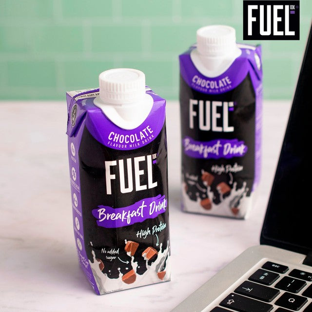 FUEL10K chocolate breakfast drink 330ml - British product