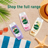 Radox Feel Indulged shower gel passionfruit shea, imported from the UK