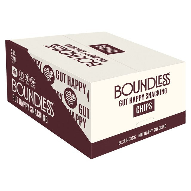 Boundless Smoky Bacon Chips 24 x 23g - British product