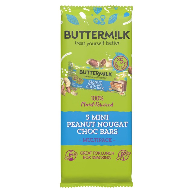 Buttermilk peanut nougat multipack mini bars - British product