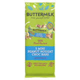 Buttermilk peanut nougat multipack mini bars - British product