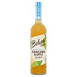 Belvoir Farm apple and elderflower cordial 500ml - British product