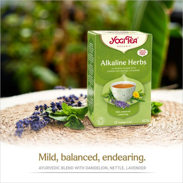 Yogi Tea Organic Alkaline Herbs 17 Pack (British brand)