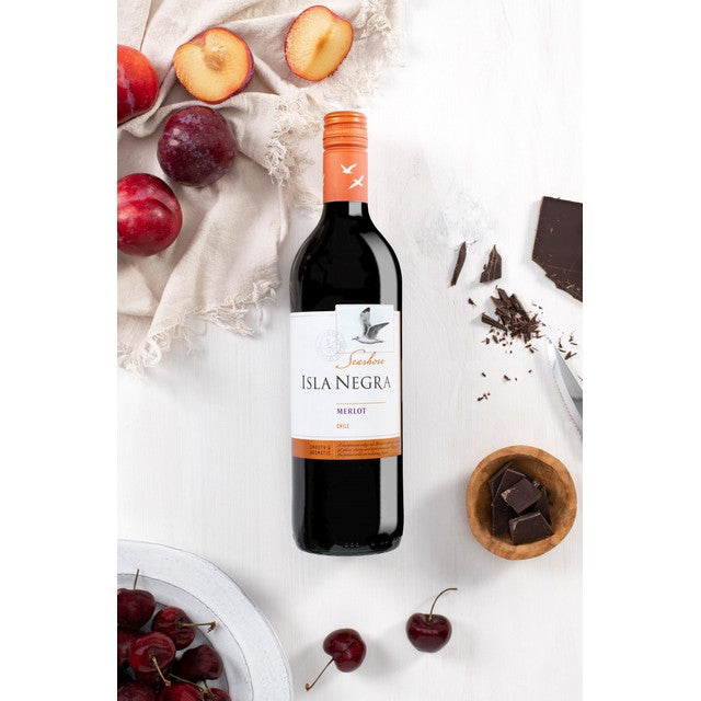 Isla Negra Merlot Chilean red wine 75cl, UK version
