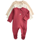 M&S baby sleepsuits berry 0-3 M, imported from the UK