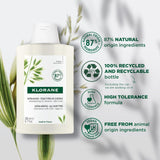 Klorane Softening Shampoo with Oat Milk 200ml, UK version