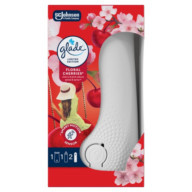 Glade Sense and Spray air freshener Floral Cherries 18ml, UK version
