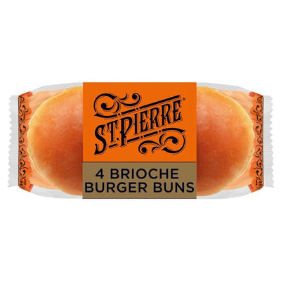 M&S St Pierre 4 Sliced Brioche Burger Buns- Buy online at McGrocer