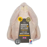 M&S Oakham Gold whole chicken 1.9kg, imported from the UK