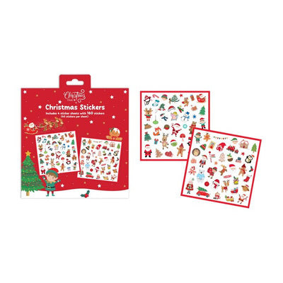 M&S RSW International Kids Christmas Stickers - 160 Pack- Buy online at McGrocer