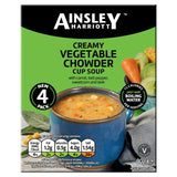 Ainsley Harriott creamy vegetable chowder cup soup 80g - British product
