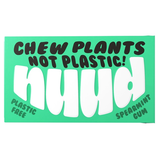 NUUD spearmint chewing gum 18g, imported from the UK