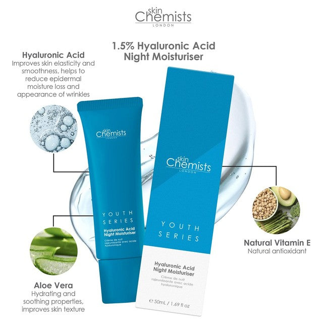 SkinChemists Hyaluronic Acid Facial Serum 30ml (British brand)
