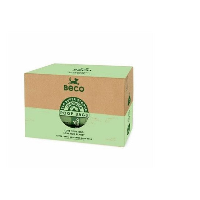 Beco Poop Bags Unscented Large roll - British product