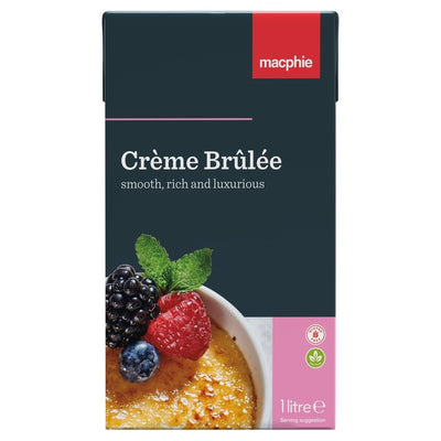 M&S MacPhie Creme Brulee Ready Made Dessert Mix 1L- Buy online at McGrocer