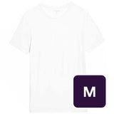 M&S Men's Supima Cotton Blend T-Shirt Vest in White, Medium, imported from the UK