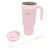 Polar Gear Hydra Curve Blush insulated water bottle with straw 1.1L, imported from the UK