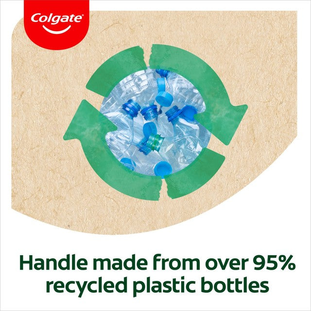 Colgate Recyclean medium manual toothbrush - British product